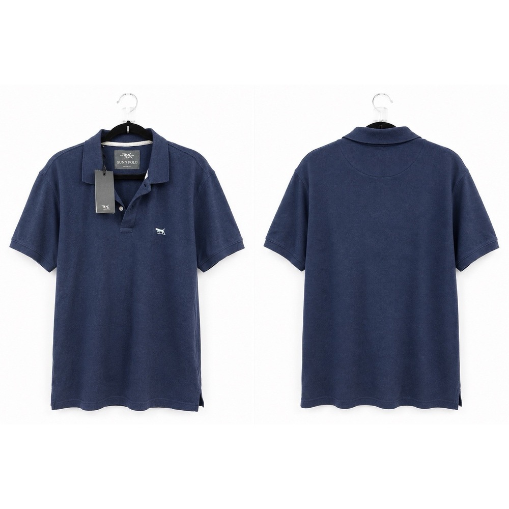 Rodd & Gunn Polo Shirt Mens Large Adriatic The Gunn Polo Cotton Short Sleeve